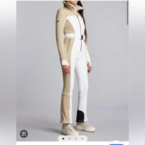 Cordova Badia Belted Ski Jumpsuit Sand, Small